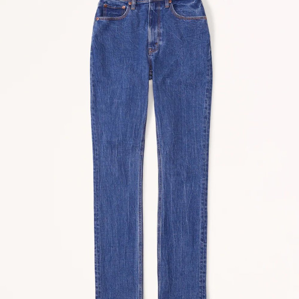 Curve Love Ultra High Rise 90s Slim Straight Jean